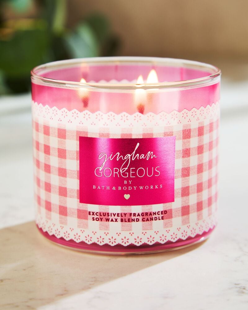 Gingham Gorgeous 3-Wick Candle 三芯蠟燭