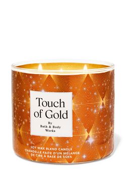 Touch of Gold 3-Wick Candle