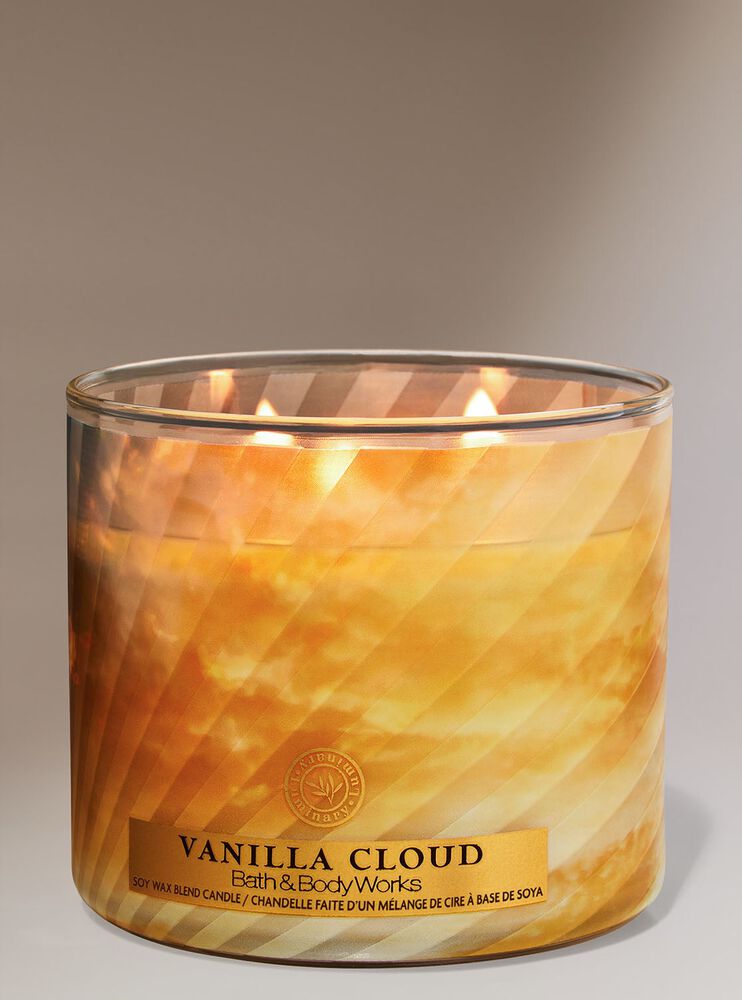 Vanilla Cloud 3-Wick Candle 3-Wick Candle