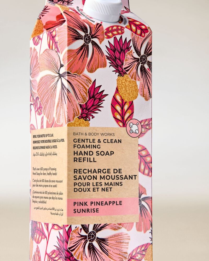 Pink Pineapple Sunrise Gentle & Clean Foaming Hand Soap Refill Gentle & Clean Foaming Hand Soap Refill