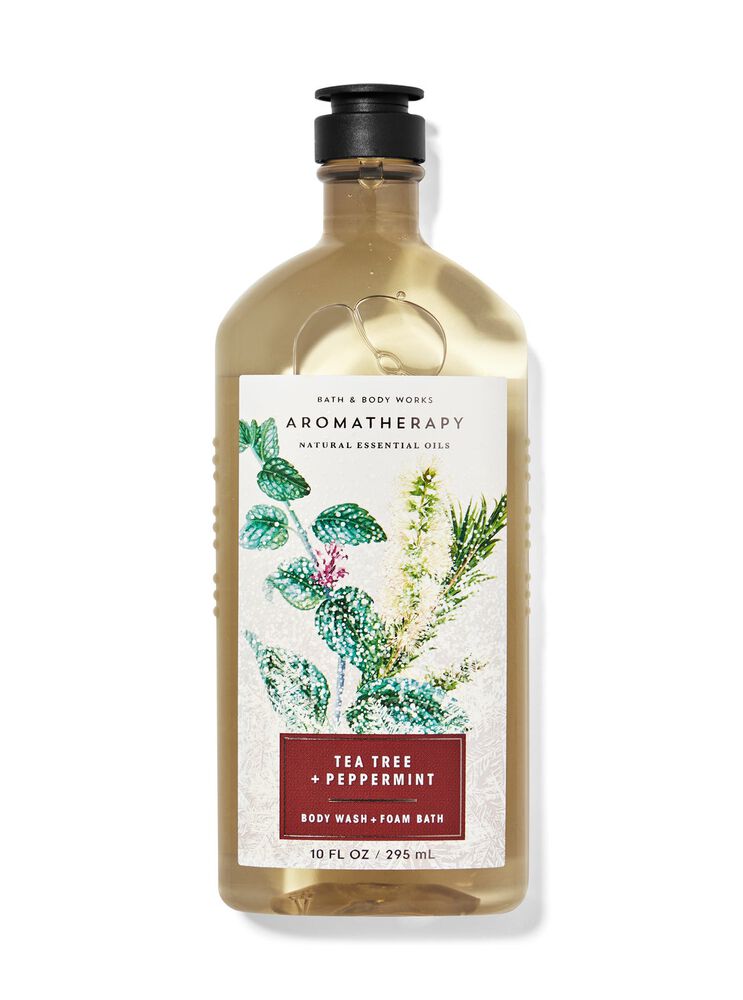 Tea Tree Peppermint Body Wash and Foam Bath 沐浴露與泡泡浴