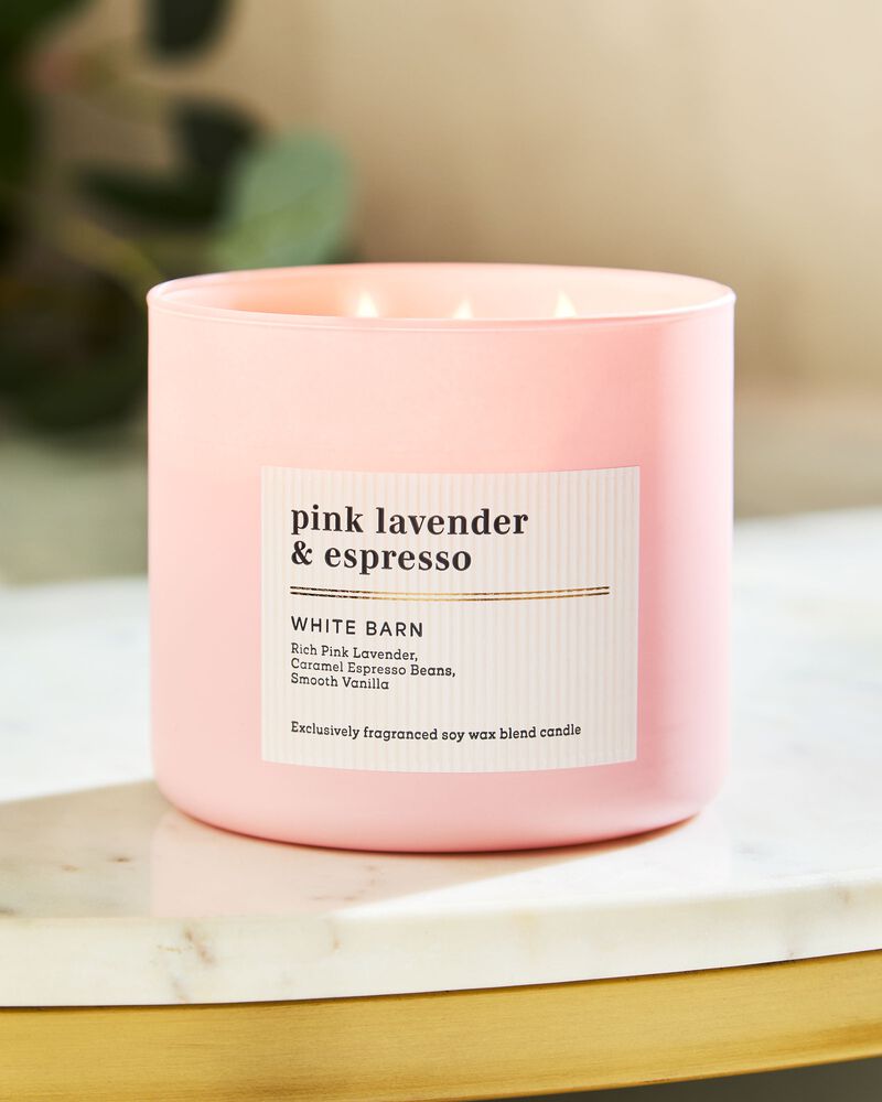Pink Lavender & Espresso 3-Wick Candle 三芯蠟燭