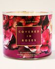Covered In Roses 3-Wick Candle image number null