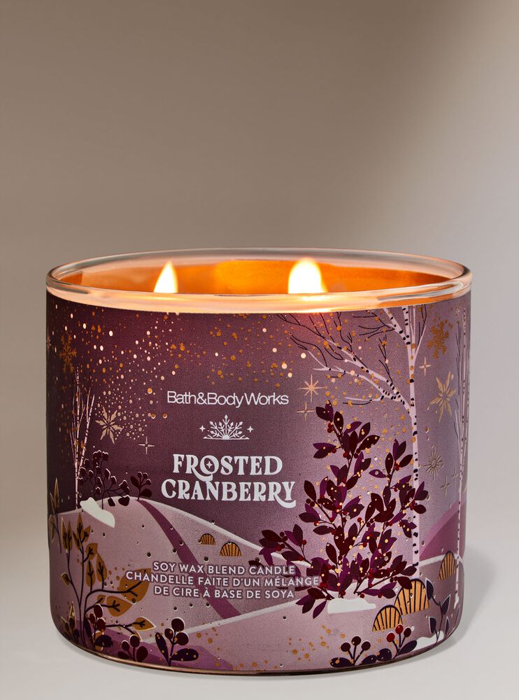 Frosted Cranberry 3-Wick Candle 三芯蠟燭
