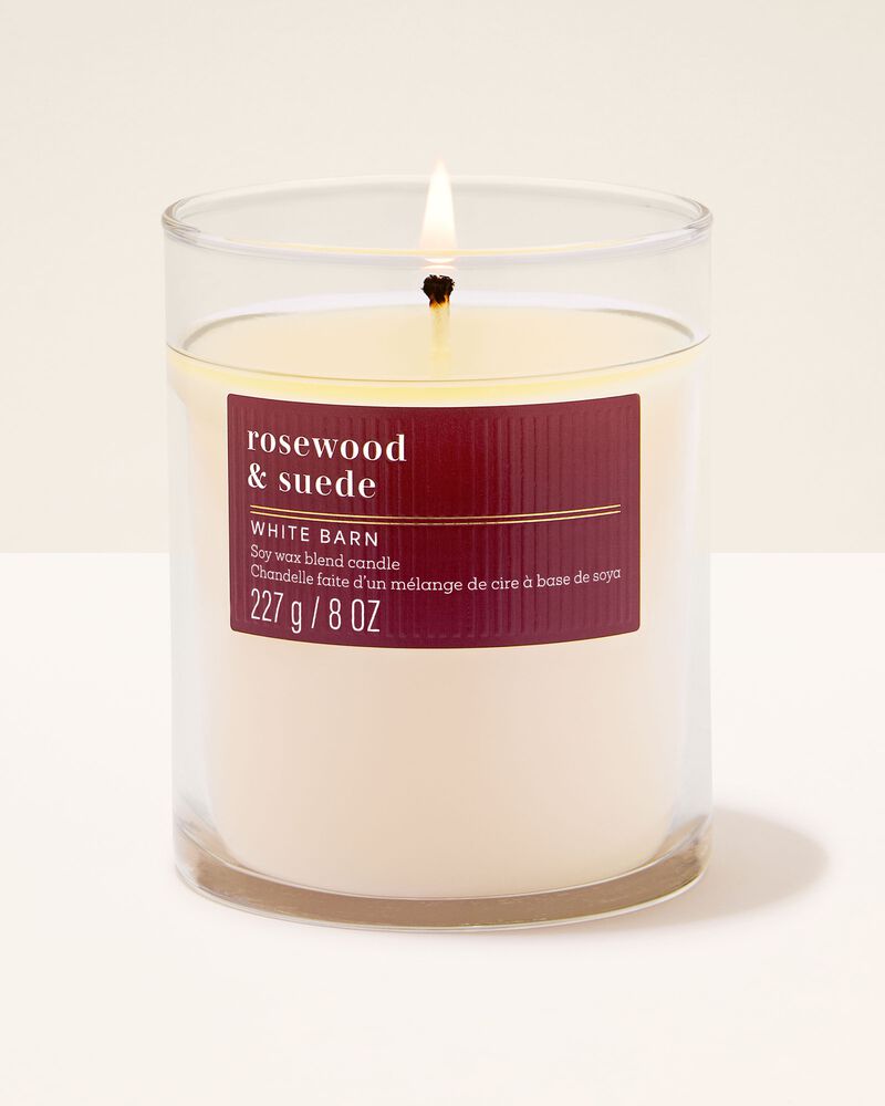 Rosewood & Suede Single Wick Candle 單芯蠟燭