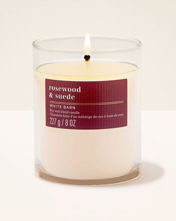 Rosewood & Suede Single Wick Candle 單芯蠟燭