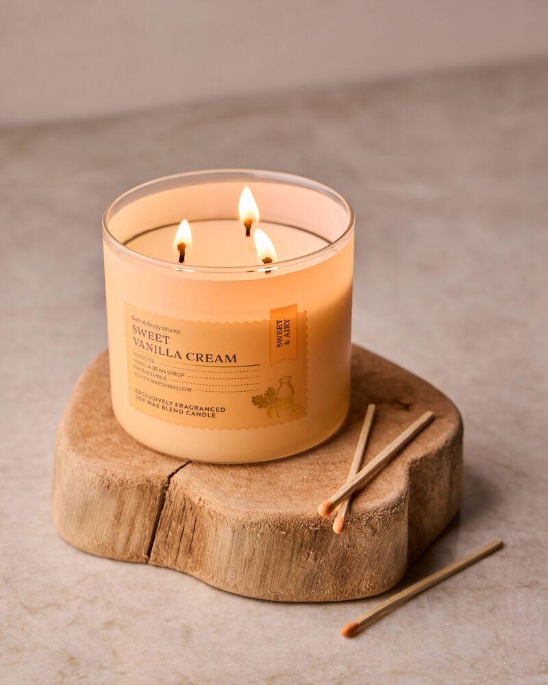 Sweet Vanilla Cream 3-Wick Candle 三芯蠟燭