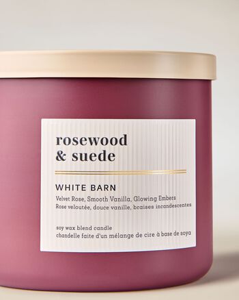 Rosewood & Suede 3-Wick Candle 三芯蠟燭