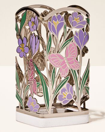 Shimmery Butterflies & Flowers Soap Holder 洗手液座