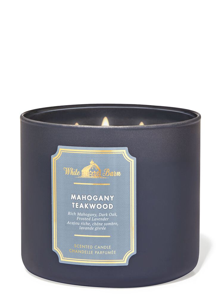 Mahogany Teakwood 3-Wick Candle 三芯蠟燭