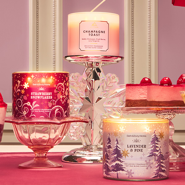 世界最好的三芯蠟燭| Bath & Body Works 香港官方網站| Bath & Body