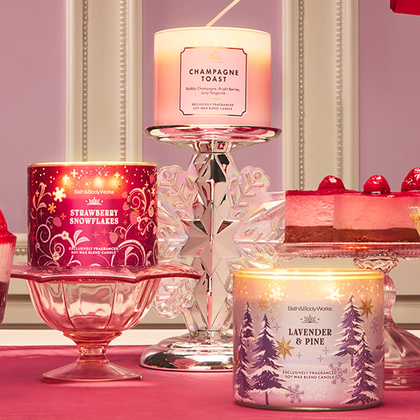 世界最好的三芯蠟燭| Bath & Body Works 香港官方網站| Bath & Body